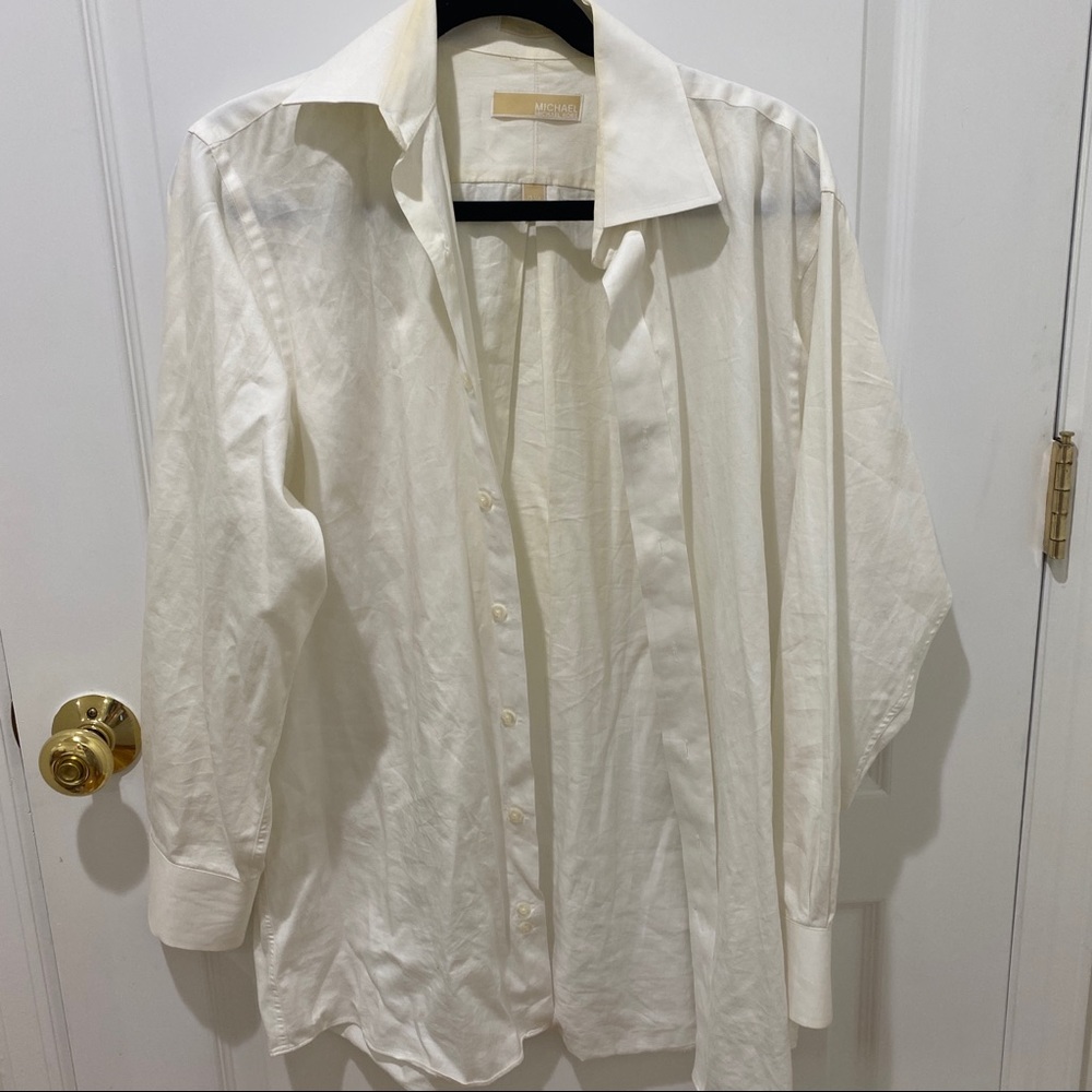 ♥️3 for $15♥️ Michael Kors White Button Down